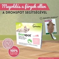 DronSpot rácsepegtető oldat kistestű macskáknak A.U.V.