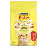 Friskies Dry Cat Hús, csirke és zöldség 10 kg