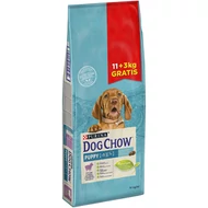 DOG CHOW Puppy Báránnyal száraz kutyaeledel Promo 11+3kg