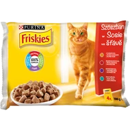 Friskies WC Multipack 4x85 g Csirke, marha, bárány, kacsa