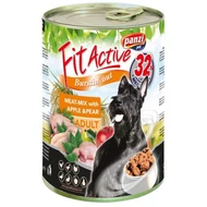 Fit Active MEAT-MIX almával és körtével nedves eledel felnőtt kutyáknak