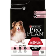 Pro Plan Medium Adult Sensitive Skin OPTIDERMA 3 kg