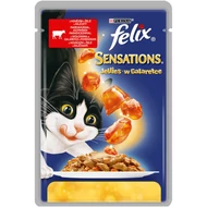 Felix Sensations Marhahússal paradicsommal aszpikban 100 g