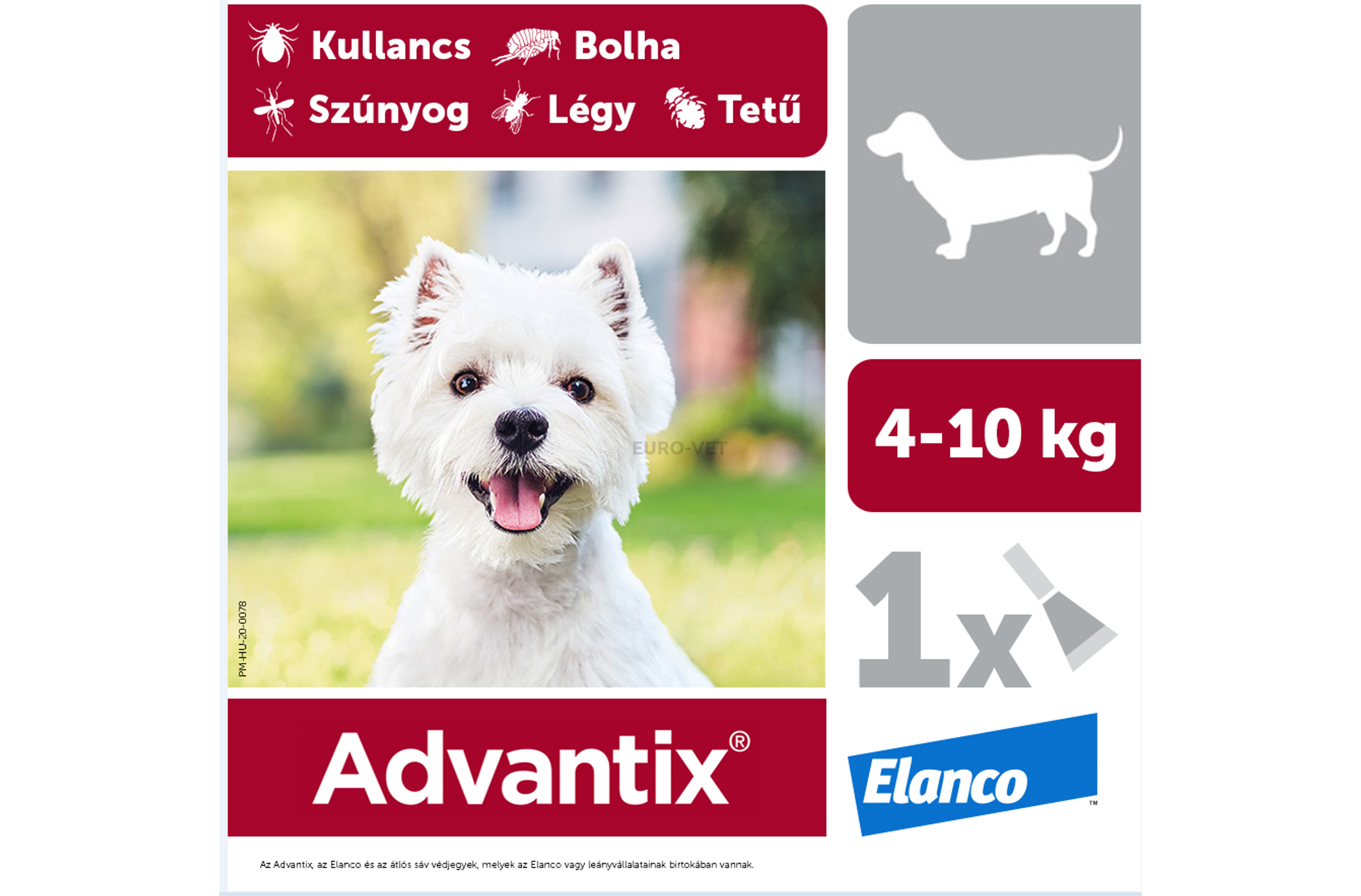 advantix 10 kg