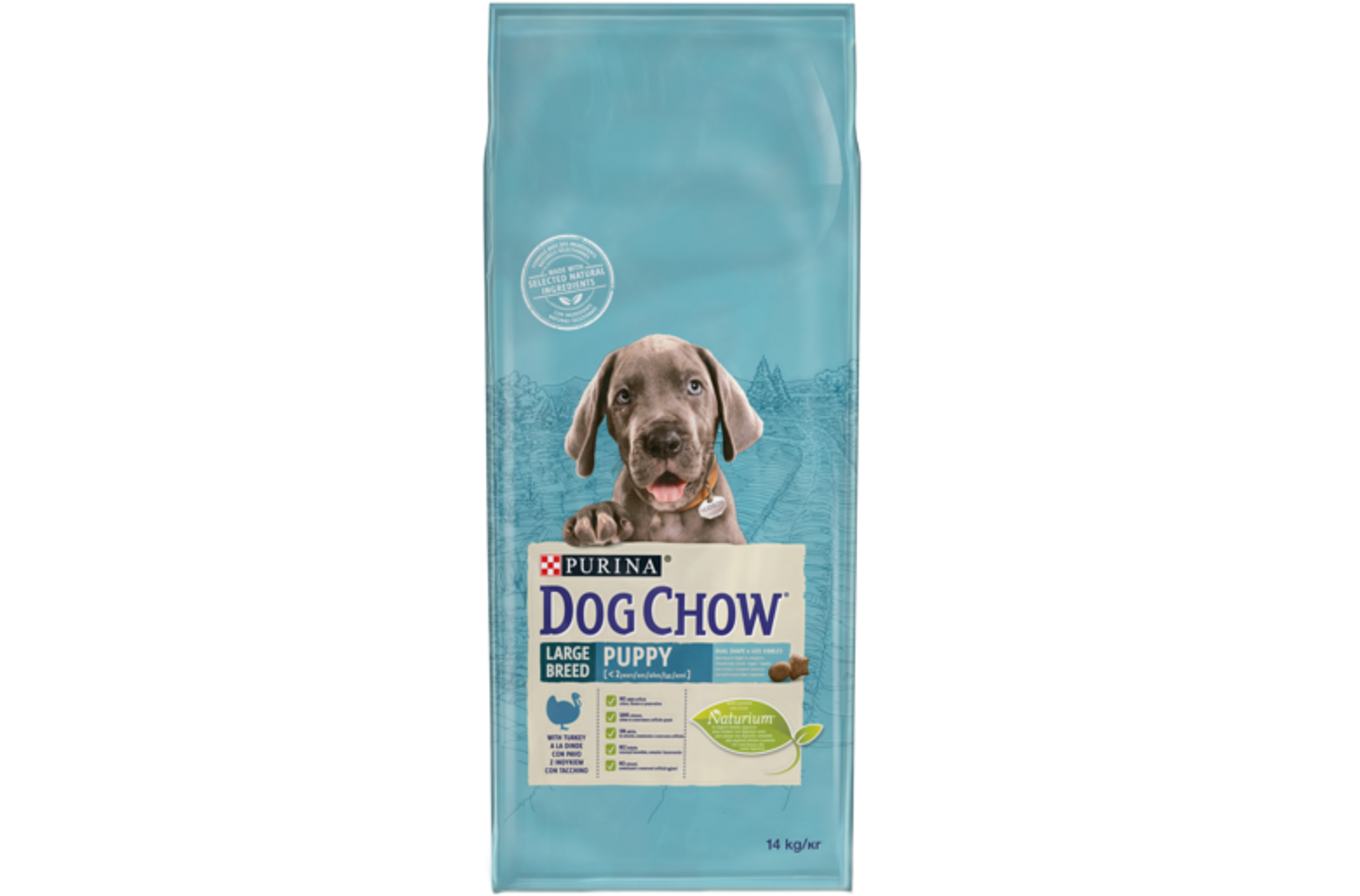 purina dog chow large breed puppy