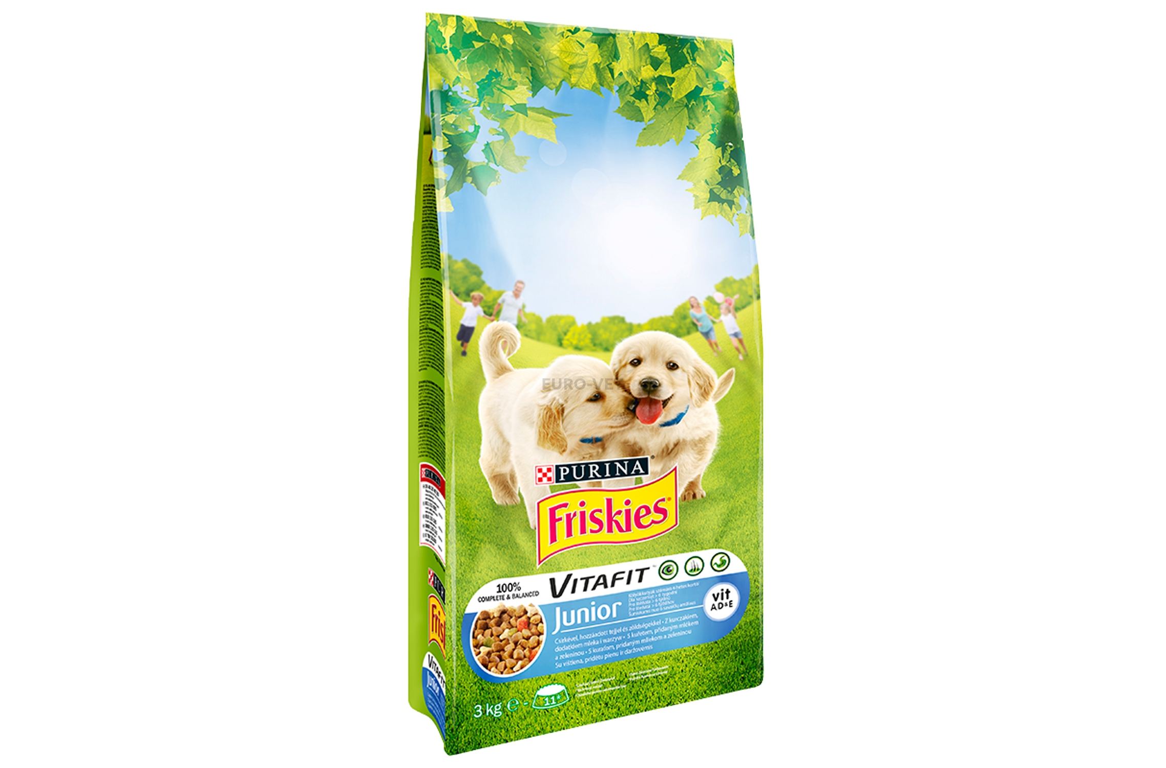 Friskies Dry Dog Junior Csirke 3 Kg Feed Euro Vet Webshop