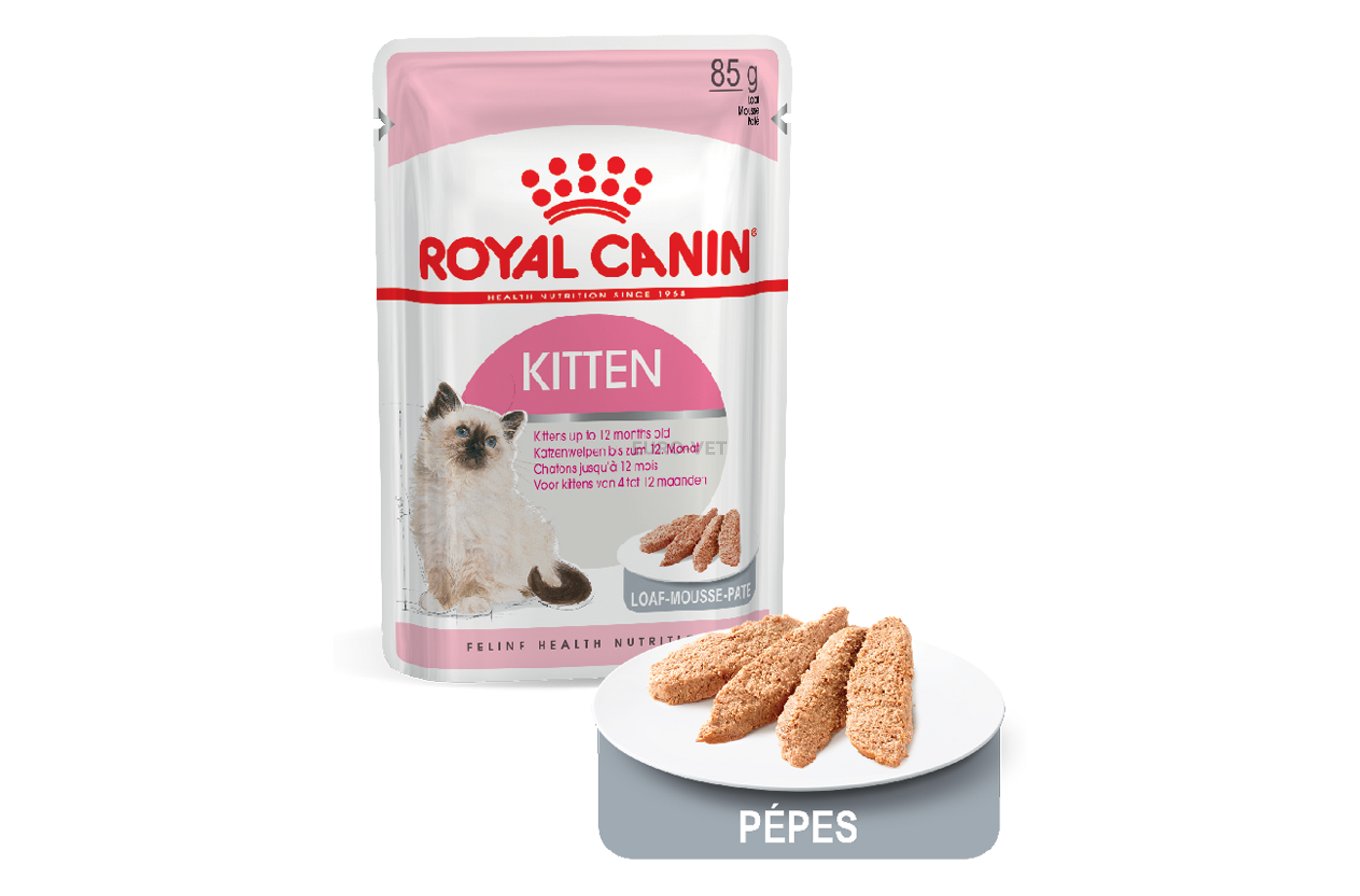 royal canin kitten loaf mousse pate