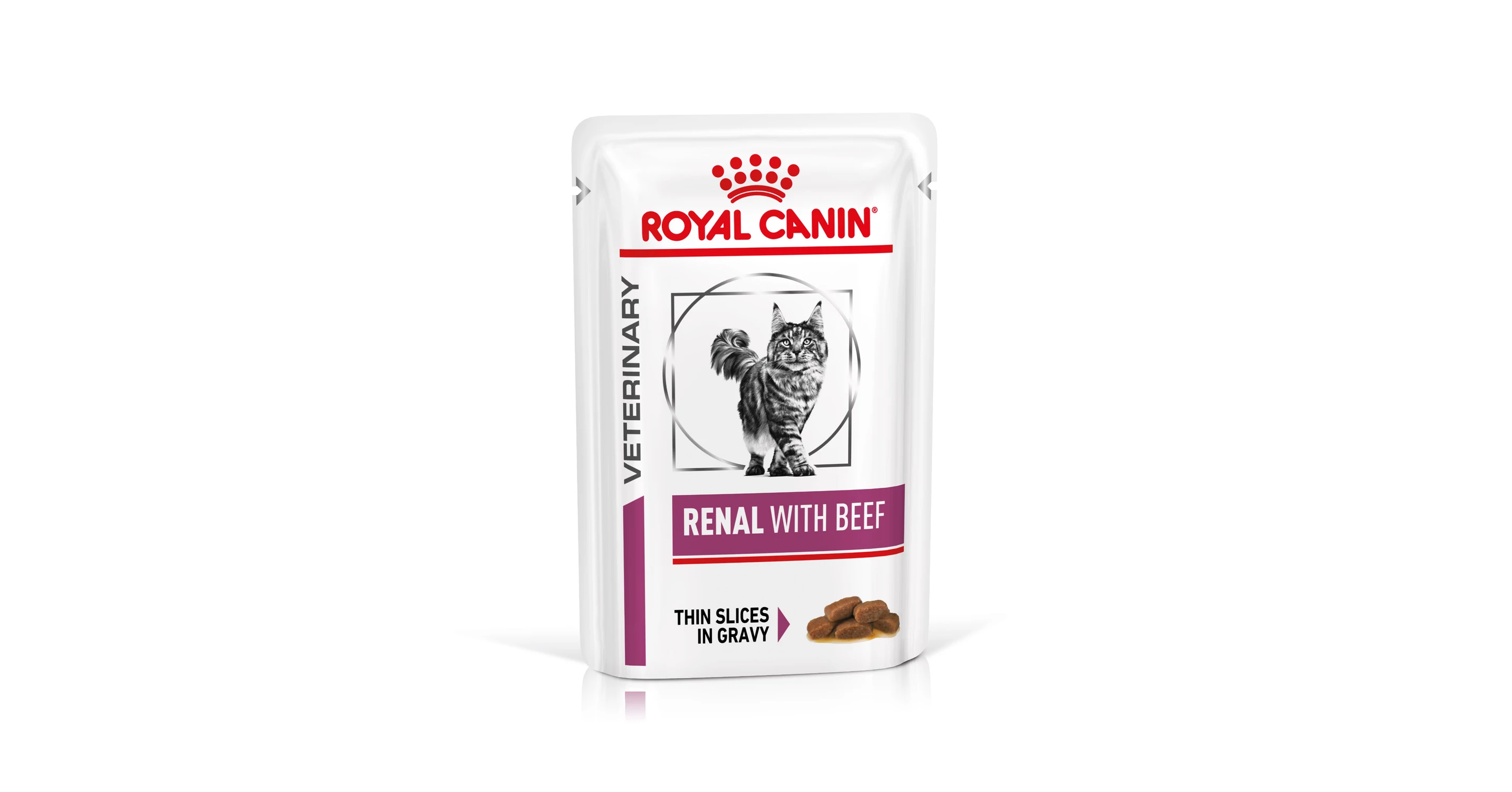 Royal Canin Renal with Beef Wet Pouch 85 g Feed EURO-VET Webshop