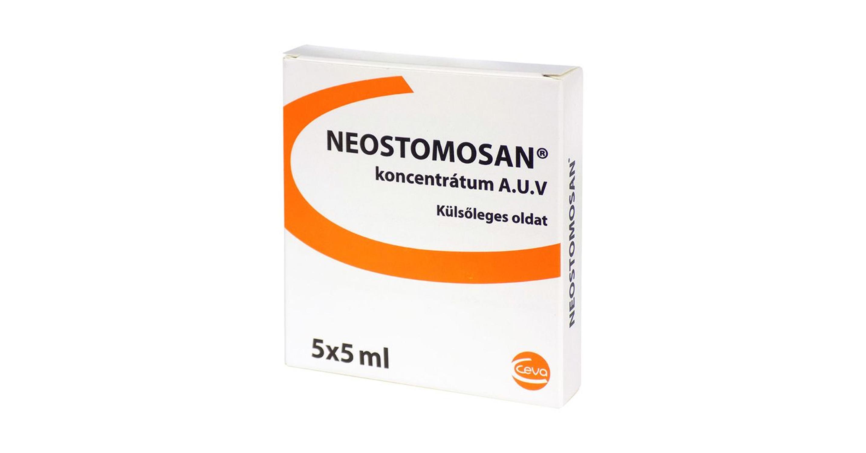 Neostomosan oldat 5x5ml - Veterinary medicinal products - EURO-VET Webshop