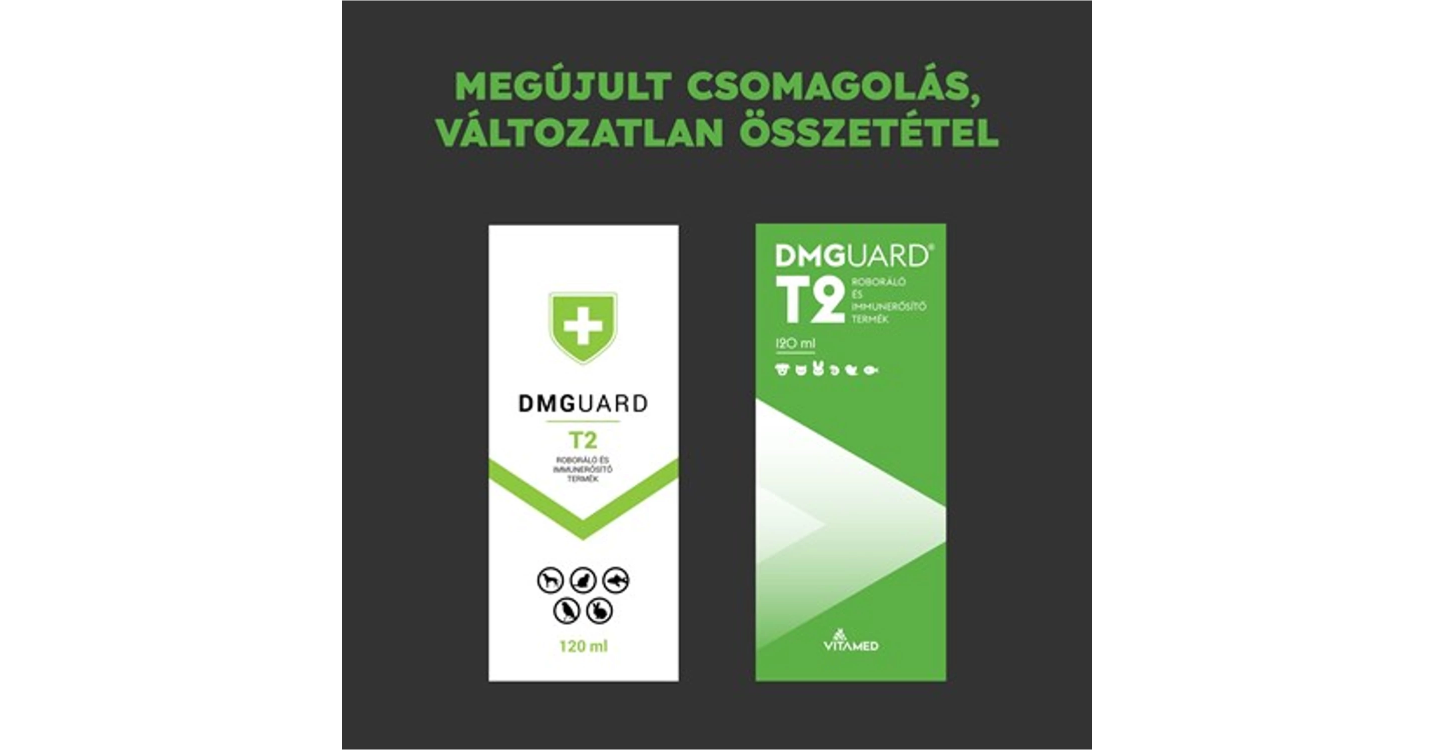 DMGuard T2 oldat 120 ml - vitamin, táplálékkiegészítő - EURO-VET áruház
