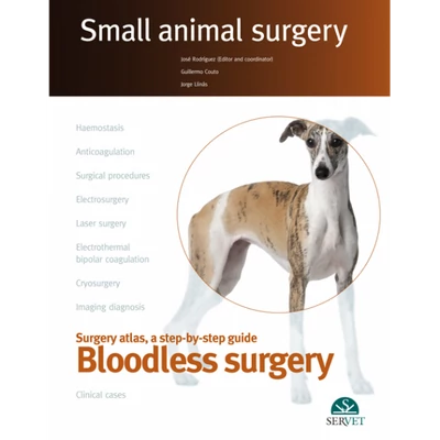 könyv, Guillermo Couto, Jorge Llinás, José Rodríguez Gómez : SMALL ANIMAL SURGERY. BLOODLESS SURGERY