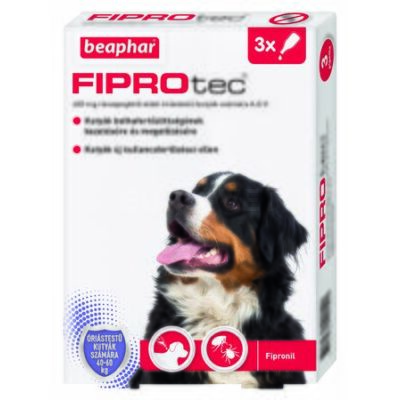 FIPROtec Dog XL bolha-és kullancs ellen spot-on (3x0,4 ml)