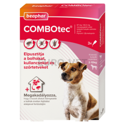 COMBOtec Dog S bolha-és kullancs ellen spot-on (3x0,67 ml)