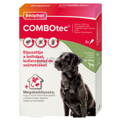 COMBOtec Dog L bolha-és kullancs ellen spot-on (3x2,68 ml)