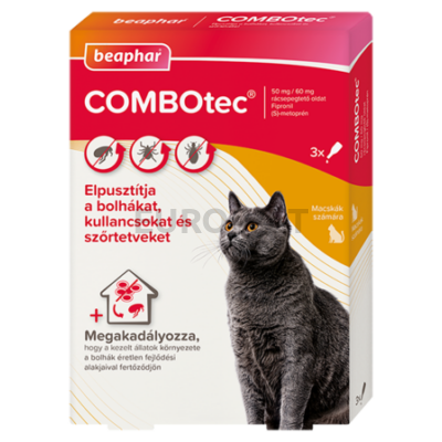 COMBOtec Cat bolha-és kullancs ellen spot-on (3x 0,5 ml)