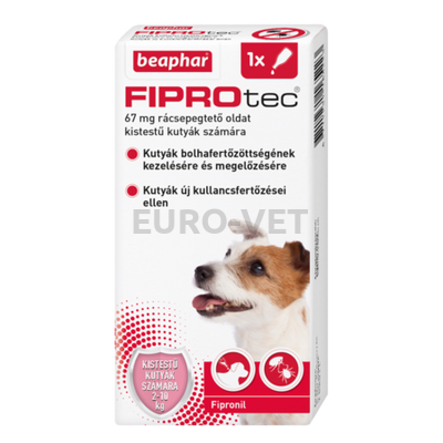 FIPROtec Dog S bolha-és kullancs ellen spot-on 1 ampulla