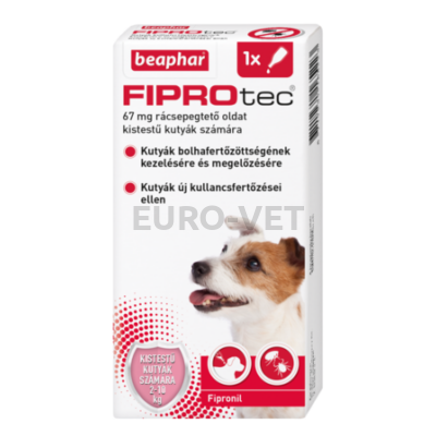 FIPROtec Dog S bolha-és kullancs ellen spot-on (0,67 ml)