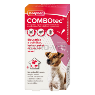 COMBOtec Dog S bolha-és kullancs ellen spot-on (0,67 ml)