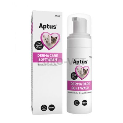 Aptus Derma Care Soft Wash - gyengéd sampon érzékeny bőrű kutyák és macskák számára 150ml