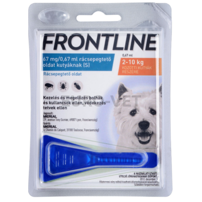 Frontline® 67 mg/0,67 ml rácsepegtető oldat kutyáknak (S)