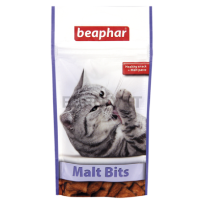 Beaphar MaltBits - malátakrémes szőroldó jutalomfalat macskáknak 35g