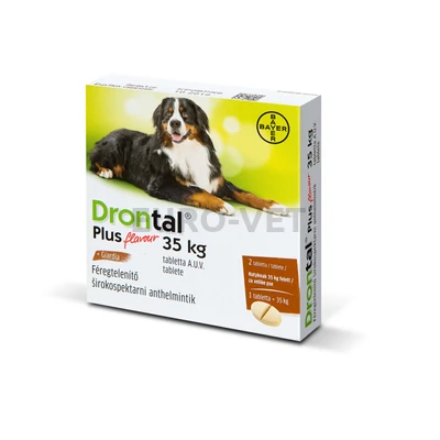 Drontal Plus 35 kg tabletta A.U.V. (2 tabletta)