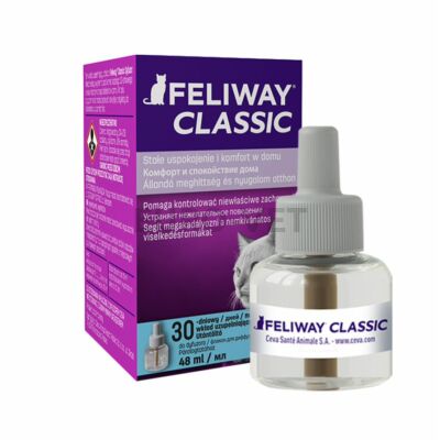 Feliway Classic  párologtató és utántöltő 48 ml