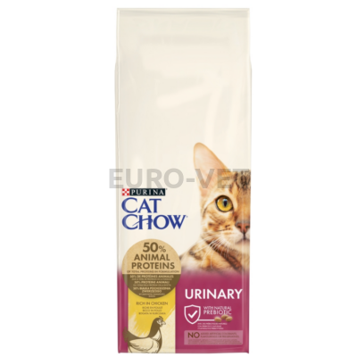 CAT CHOW Urinary Tract Health Csirkében gazdag száraz macskaeledel 15kg