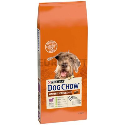 DOG CHOW Mature &  Senior Báránnyal száraz kutyaeledel 14kg