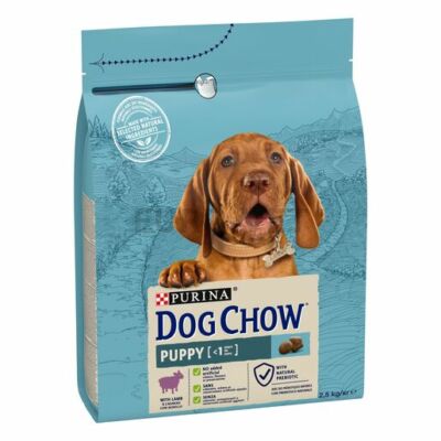 DOG CHOW Puppy Báránnyal száraz kutyaeledel 2,5kg
