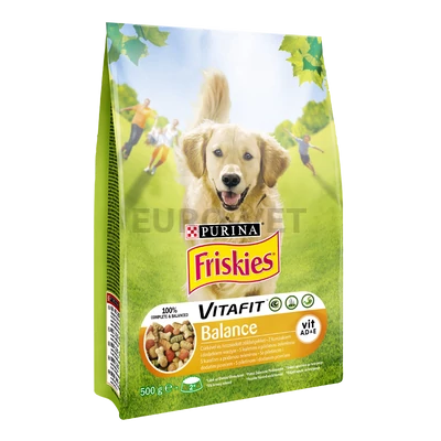 FRISKIES Balance Csirkével és zöldségekkel száraz kutyaeledel 500g