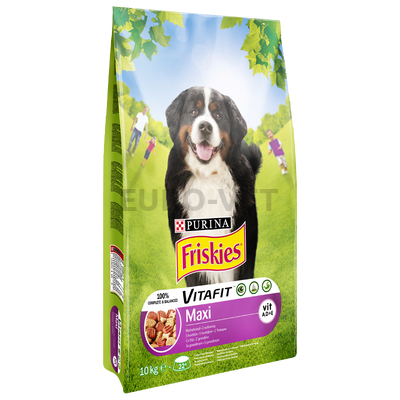 FRISKIES Maxi Marhával száraz kutyaeledel 10kg