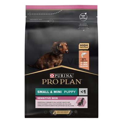 Pro Plan Small & Mini Puppy Sensitive Skin OPTIDERMA 3 kg