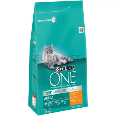 ONE Adult Csirke+teljes kiőrlésű gabonák 1,5 kg