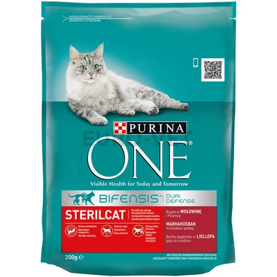 One Adult Sterilcat Marha+búza 200 g