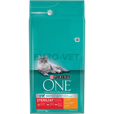 One Adult Sterilcat Csirke és búza 6 kg