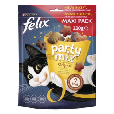 FELIX PARTY MIX Original Mix macska jutalomfalat 200g