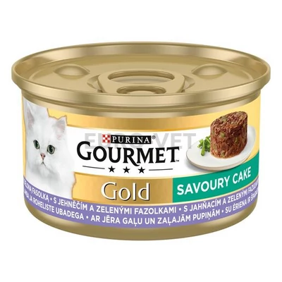 Gourmet Gold Darabok pástétomban báránnyal és kacsával 85 g