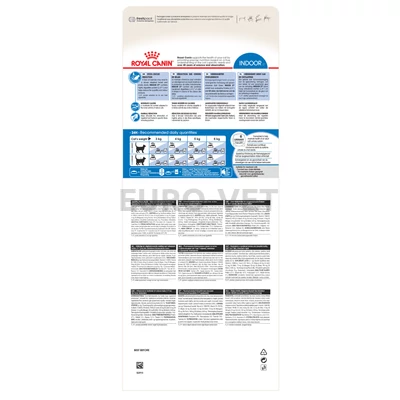 ROYAL CANIN INDOOR - lakásban tartott felnőtt macska száraz táp 10 + 2 kg