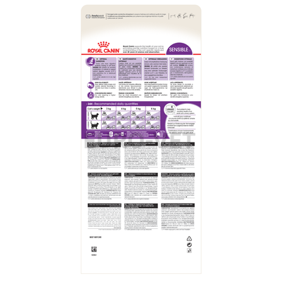 ROYAL CANIN SENSIBLE - érzékeny emésztésű felnőtt macska száraz táp 0,4 kg