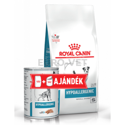 Royal Canin Hypoallergenic Small Dog HSD 24 3,5 kg + Hypoallergenic Small Dog 400 g konzerv 
