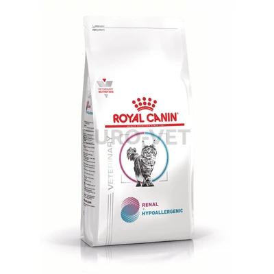 Royal Canin Multifunction Renal + Hypoallergenic - száraz eledel felnőtt macskák részére struvit kő ellen és hipoallergén 2 kg