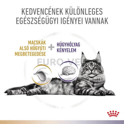  Royal Canin Multifunction Urinary S/O + Bladder Comfort - száraz eledel felnőtt macskák részére struvit kő ellen és [SZÖVEG] 2 kg