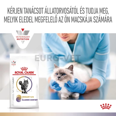 Royal Canin Multifunction Urinary S/O + Bladder Comfort - száraz eledel felnőtt macskák részére struvit kő és idiopátiás hólyaghurut ellen 2 kg