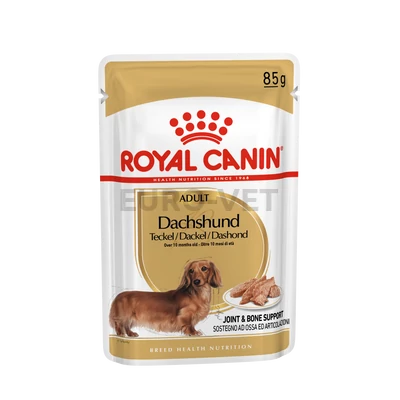 ROYAL CANIN DACHSHUND ADULT - Tacskó felnőtt kutya nedves táp 0,085 kg