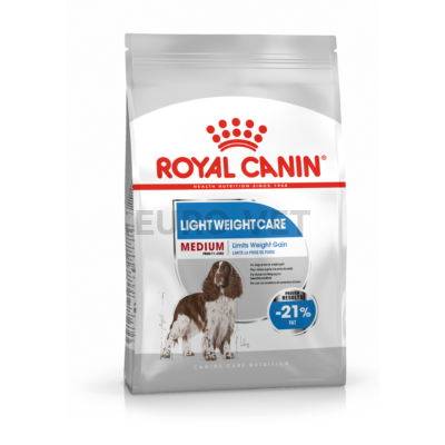 ROYAL CANIN MEDIUM LIGHT WEIGHT CARE - száraz táp hízásra hajlamos, közepes testű felnőtt kutyák részére 12 kg