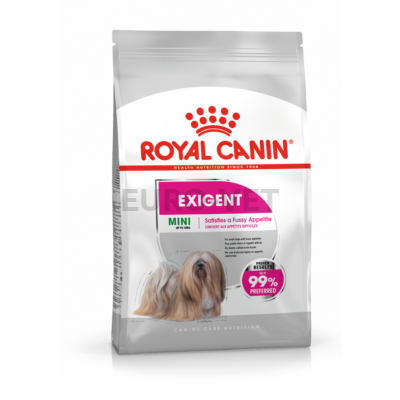 ROYAL CANIN MINI EXIGENT - száraz táp válogatós, kistestű felnőtt kutyák részére 3 kg