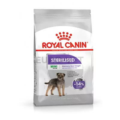 ROYAL CANIN MINI STERILISED - száraz táp ivartalanított, kistestű felnőtt kutyák részére 1 kg