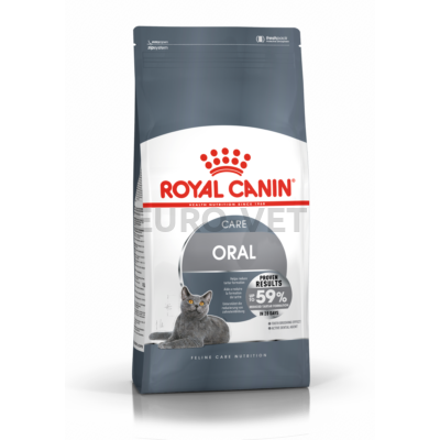 ROYAL CANIN ORAL CARE - száraz táp felnőtt macskák részére a fogkőképződés csökkentéséért 1,5 kg