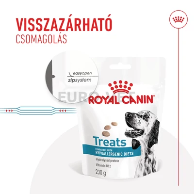 ROYAL CANIN® HYPOALLERGENIC jutalomfalatok 230g